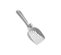Deep Cat Litter Sifting Mesh Scoop for Kitty | sturdy pp construction, comfortable handle, works with tofu, reduces dust