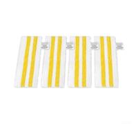 Deep Cleaning Mop Heads for Karcher for easyfit Floor Nozzle(B) | for Perfect for fit for SC1-SC5, for easy click-on system, deep cleans grime, 4-pack for value set, reusable design