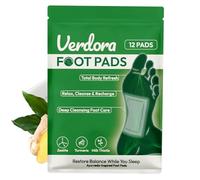 Deep Cleansing Foot Pads,Natural Premium Footpatch, Bamboo Vinegar Ginger Powder Foot Pad for Foot Care, Adhesive Sheets, Relaxation Improve Sleep