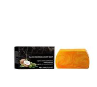 Deep Cleansing Moisturizing Golden Perfume Soap, 2025 New Perfume Gold Soap Bar, Silky Nourishment Gold Enhances Skin Elasticity, For Face & Body, Facial Exfoliating Soap for Women Men 100g