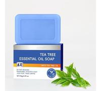 Deep Cleansing Oil Control Tea Tree Soap, Sulfur Soap, 3.99 oz - Leaves a refreshing, matte finish, deeply cleanses pores, exfoliates, and absorbs excess oil.