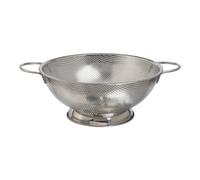 Buckingham Stainless Steel Micro-perforated Deep Colander / Strainer 31.5 Cm, Silver