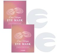 Deep Collagen Eye Mask, 5/10/15 Pairs Peptide-Powered Deep Collagen Eye Mask, Under Eye Patches 360° Fit, Eye Mask With Collagen Peptide, Korean Eye Patches For Puffy Eyes And Dark Circles (10 Pairs)
