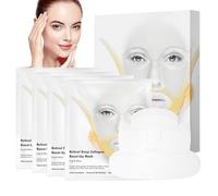 Deep Collagen Retinol Tension Boost Up Mask Set, 4PCS Deep Collagen Face Tightening and Lifting Mask for Forehead Wrinkles,V-Line,Smile Line & Korean Skin Care (4PCS-PACK OF 1, Retinol)