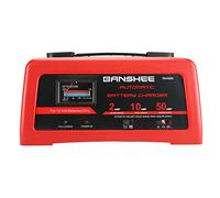 Deep Cycle Fast Charger for 12V 12 Volt Batteries - 2/10/50 amp Charge Methods