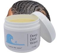 Deep Dish Wave Pomade 100% Pure All Natural 360 Waves Hair Cream - Superior Wave Grease for Men- Wave Butter for Perfect 360 Waves 4oz