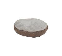 Deep Donut Oatmeal Dog Bed HugglePets Grey One Size