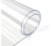 Deep Dream 1.5mm Clear Desk Cover Protector, 24×44 Inch Clear Desk Cover, Rectangular Vinyl Desk Pad, PVC Plastic Table Cover for Office, Dresser, Night Stand, Computer & Writing Desk Tabletop