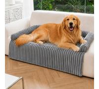Deep Dream Waterproof Dog Couch Bed/Mat for Large Dogs with Removable Cover