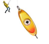 Deep Fall Light, Deep Fall Fishing Lights - Waterproof LED Eye Shaped Squid Bait for Night Fishing,Glow in the Dark Underwater Squid Bait for Freshwater Bass Saltwater