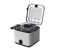 Deep Fat Fryer Easy Clean In Home Kitchen Chip Fryer Pan Internal Mesh Basket with Safety Handle and Viewing Window Easy Clean