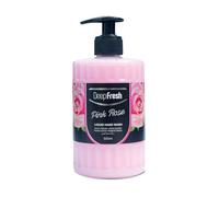 Deep Fresh Floral Hand Wash Set, White Lily, Pink Rose, Blue Orchid Fragrances, Liquid Soap with Pump Dispenser, 500ml, 12 Pack