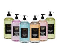 Deep Fresh Glow Series Luxury Hand Wash, 6 Pack x 1000ml - Vegan Friendly Liquid Hand Soap with Floral Glow, Jasmine, Aqua, Amber & Musk Scents