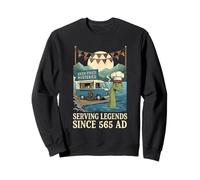 Deep Fried Mysteries Loch Ness Monster Chef Halloween Sweatshirt