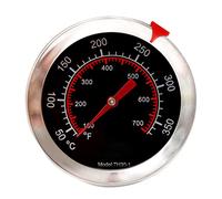 Deep Fry Thermometer, 210mm Stainless Steel Kitchen Temperature Gauge with Adjustable Pan Clip for BBQ, Oil Frying and Cooking