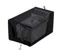 Deep Fryer Cover, Heavy Duty Protective Case with Drawstring, Waterproof Fixture with Sturdy Layer, Kitchen Utility with Refined Texture, 22.05x11.81x15.75inch Appliance Category, Shield for Indoor