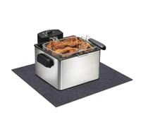 Deep Fryer Mat,For floor surface/Absorbent mat Lightweight Washable Floor Mat,Under the Deep Fryer Mat,Multifunctional home appliance mat,back Non-slip (24inches x 24inches)