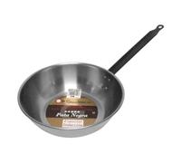 Deep Frying Pan Pata Negra With Brushed Iron Handle Ø 36 Cm - Garcima