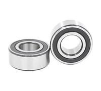 Deep Groove Ball Bearing 1PCS Double row angular contact ball bearing 3000 3001 3002 3003 3004 3005 3006 3007a-2rs.(3006-2RS 30X55X19)