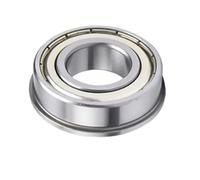 Deep Groove Ball Bearing 1PCS Flange Bearing With Flange F693ZZ F694 F695 F696 F697 F698 F699ZZ 2Z(F696-ZZ 6x15x5)