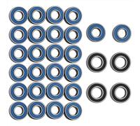 Deep Groove Ball Bearing For Tamiya For King For Hauler 1/14 Truck Trailer Parts 30Pcs Sealed Bearing rc Car Upgrade Accessories