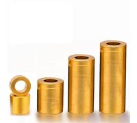 Deep Groove Ball Bearing Inner Diameter 6/7/8mm Brass Bushing Guide Sleeve Precision Copper Base Bearing For Slide Block 3D Printer Accessories(6x11x5mm 5pcs)