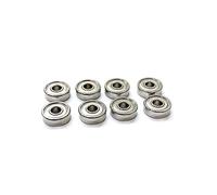 Deep groove ball bearings 2PCS/10PCS stainless steel bearing SMR93 3 * 9 * 4,SMR95 5 * 9 * 3,SMR104 4 * 10 * 4,SMR105 5 * 10 * 4,SMR106 6 * 10 * 3,SMR115 5 * 11 * 4mm(10PCS,SMR137ZZ 7x13x4mm)