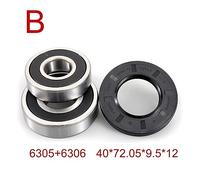 Deep groove ball bearings Suitable for drum washing machine original accessories Daquan bearing oil seal water seal tripod seal tripod(NO.2)