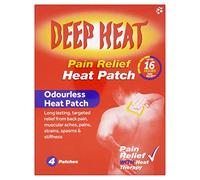 Deep Heat Well Patch 4 Single Patches (SHORT DATED 12/2024)