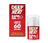 Deep Heat Rapid Gel, Fast Acting Warming Relief, 50ml (Pack of 1)
