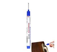 Deep Hole Marker | Long Tip Deep Hole Marker Pen Multi Purpose | Waterproof Carpenter Color Marker for Woodworking Metal and Glass Furniture