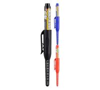 Deep Hole Marker Pens - Long Head Deep Hole Marker Pens | Construction Woodworkin Marking Tool Smudge-Proof for Carpenters Beginners Professionals