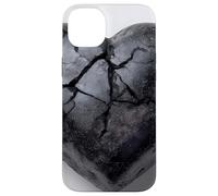 Deep Hued Segmented Heart Symbol Art Case for iPhone 14 Plus