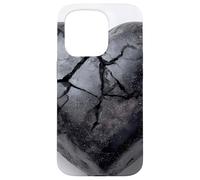 Deep Hued Segmented Heart Symbol Art Case for iPhone 15 Pro