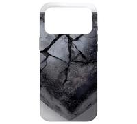 Deep Hued Segmented Heart Symbol Art Case for iPhone 17 Pro Max