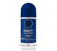 Deep Impact Freshness Deodorant Roll-On for Men - 50ml | 48-Hour Odor Protection with Cool Fresh Scent