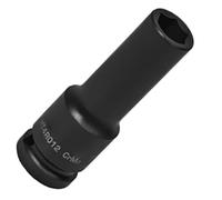 Deep Impact Socket 1/2" 78mm Long 6 Point Forged Alloy Steel CrMo 10mm to 32mm (12mm)