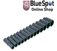 DEEP IMPACT SOCKET SET 1/2" SQUARE DRIVE 13 PIECES 13mm - 32mm, BLUE SPOT 01538