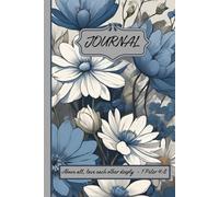 Deep Love Floral Notebook: Above All, Love Each Other Deeply - 1 Peter 4:8 | Lined, 6" x 9", 100 Cream Pages, Matte Cover