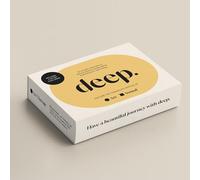 Deep Mindfulness Cards - Art & Sound Edition - A Deck with Simple Exercises for Mental Health, Relaxation, Stress Relief, Better Sleep, Anger Management & ADHD Aids - A Thoughtful Gift for Women.
