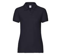(Deep Navy, L) Lady-Fit 65/35 Polo