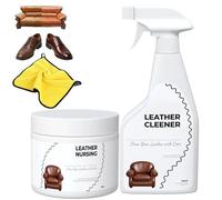 Deep Nourishing Leather Nursing Cream - Leather Conditioner & Repair Paste, Restores Softness & Shine for Sofa, Car Seats, Shoes, Bags & Jackets (AB)