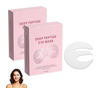 Deep Peptide Eye Mask, Deep Peptide Collagen Eye Mask, Under Eye Masks for Fine Lines, Eye Bags & Wrinkles, Soothing Moisture Pads, Night Shift Daily Use 5 Pairs (2)