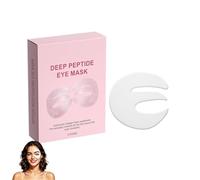 Deep Peptide Eye Mask, Deep Peptide Collagen Eye Mask, Under Eye Masks for Fine Lines, Eye Bags & Wrinkles, Soothing Moisture Pads, Night Shift Daily Use 5 Pairs (1)