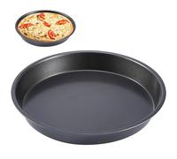 Deep Pizza Plate, 9" Nonstick Round Cast Iron Pizza Pan Microwave Oven Baking Dishes Pans Pie Tray Carbon Steel Pizza Pan Tortilla Pan Kitchen Supply