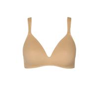Deep plunge padded bra without underwire for women Lisca Maya Beige 90C