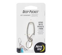 Deep Pocket Key Carabiner