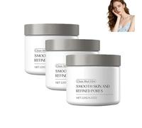 Deep Pore Cleansing Mud Mask, Kaolin Clay Facial Mask for Acne-Prone Skin - Blackhead Removal, Pore Minimizing & Brightening, Unisex Detox Mask (3PCS)