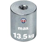 Deep Pot Holding Magnet NdFeB Ø 6mm - Ø 63mm | with Inner Thread, Größen:Ø 20 | M6x9 | 13.5kg Haftkraft