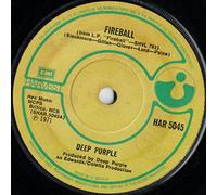 Deep Purple - FIREBALL 7 INCH ( 7" VINYL 45) UK HARVEST 1971